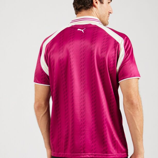 PUMA Tricou funcțional 'Asos III'  magenta / roz închis / alb preţ