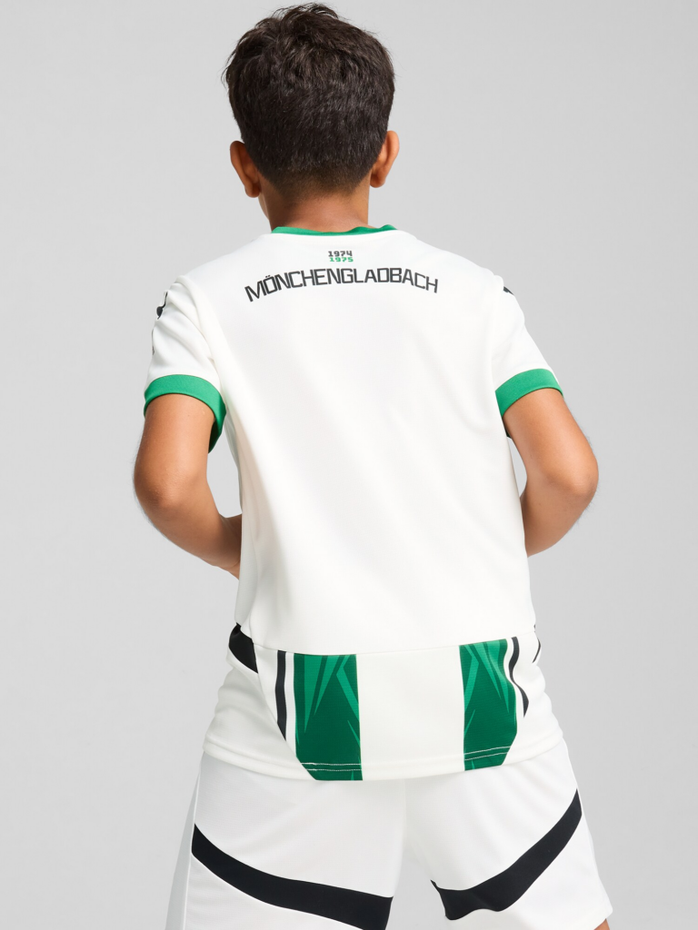 PUMA Tricou funcțional 'Borussia Mönchengladbach 24/25'  verde / verde pin / negru / alb preţ