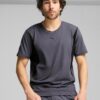 PUMA Tricou funcțional 'CLOUDSPUN'  gri / negru