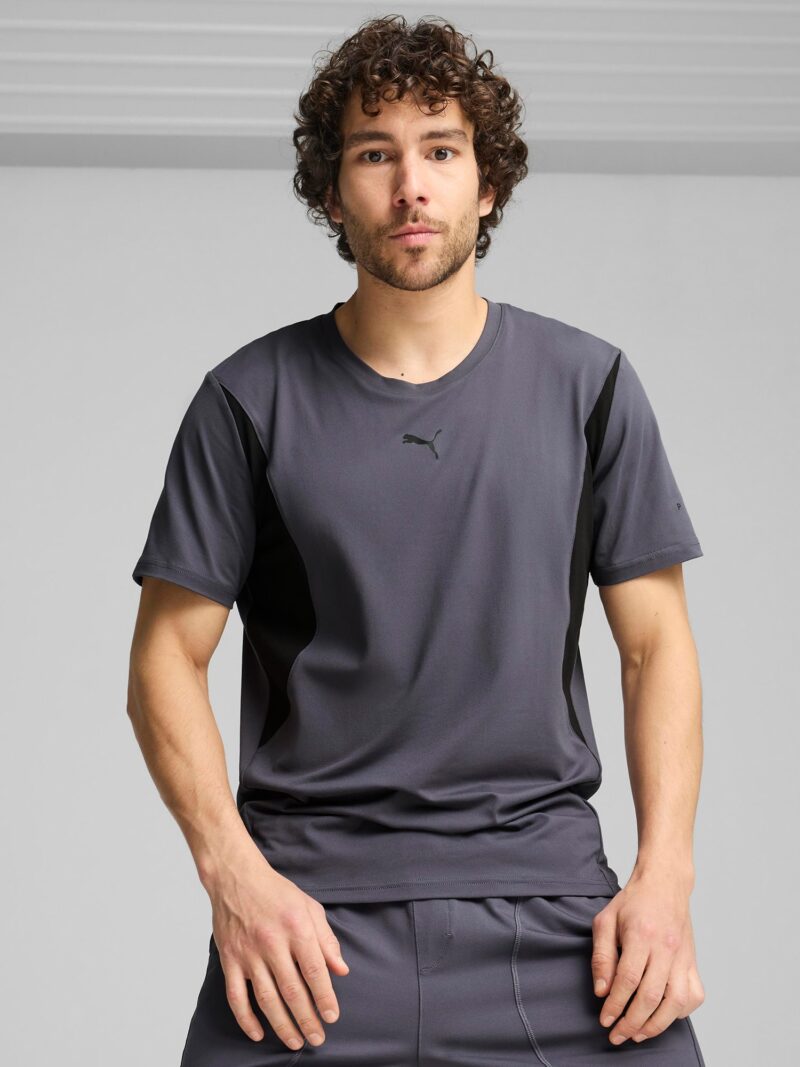 PUMA Tricou funcțional 'CLOUDSPUN'  gri / negru