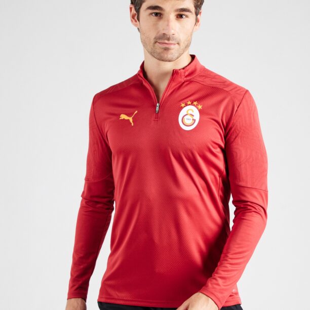 PUMA Tricou funcțional 'GSK'  galben / roșu / alb