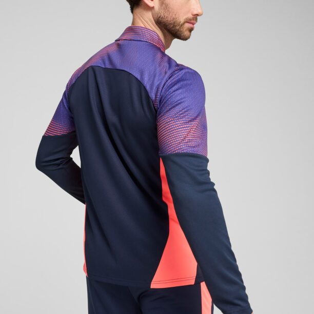 PUMA Tricou funcțional 'IndividualFINAL'  bleumarin / albastru violet / roz pitaya preţ