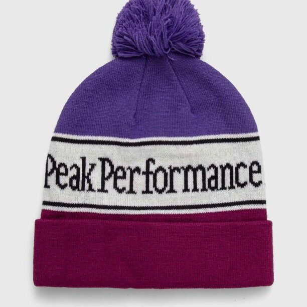 Peak Performance caciula culoarea negru