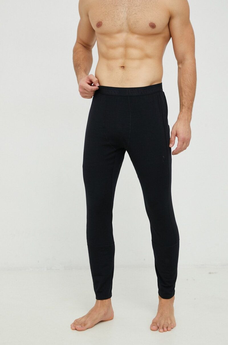 Peak Performance jambiere funcționale Magic culoarea negru