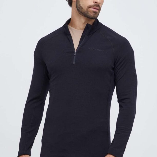 Peak Performance longsleeve funcțional Magic culoarea negru