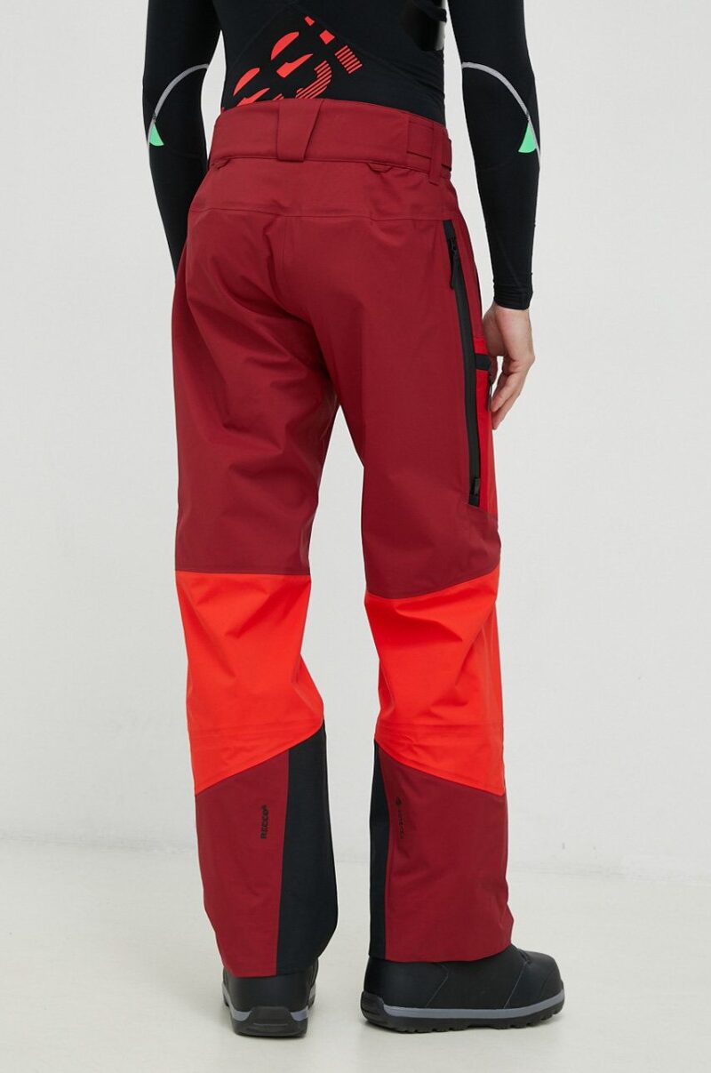 Peak Performance pantaloni Gravity GoreTex culoarea bordo preţ