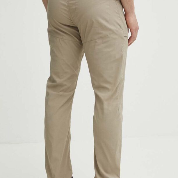 Peak Performance pantaloni de exterior Iconiq culoarea verde preţ