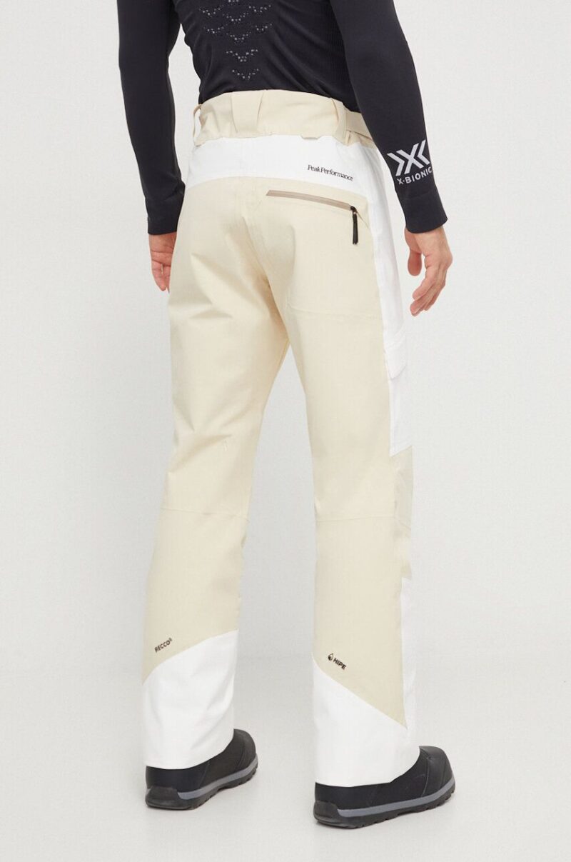 Peak Performance pantaloni de schi 2L Stretch culoarea bej preţ