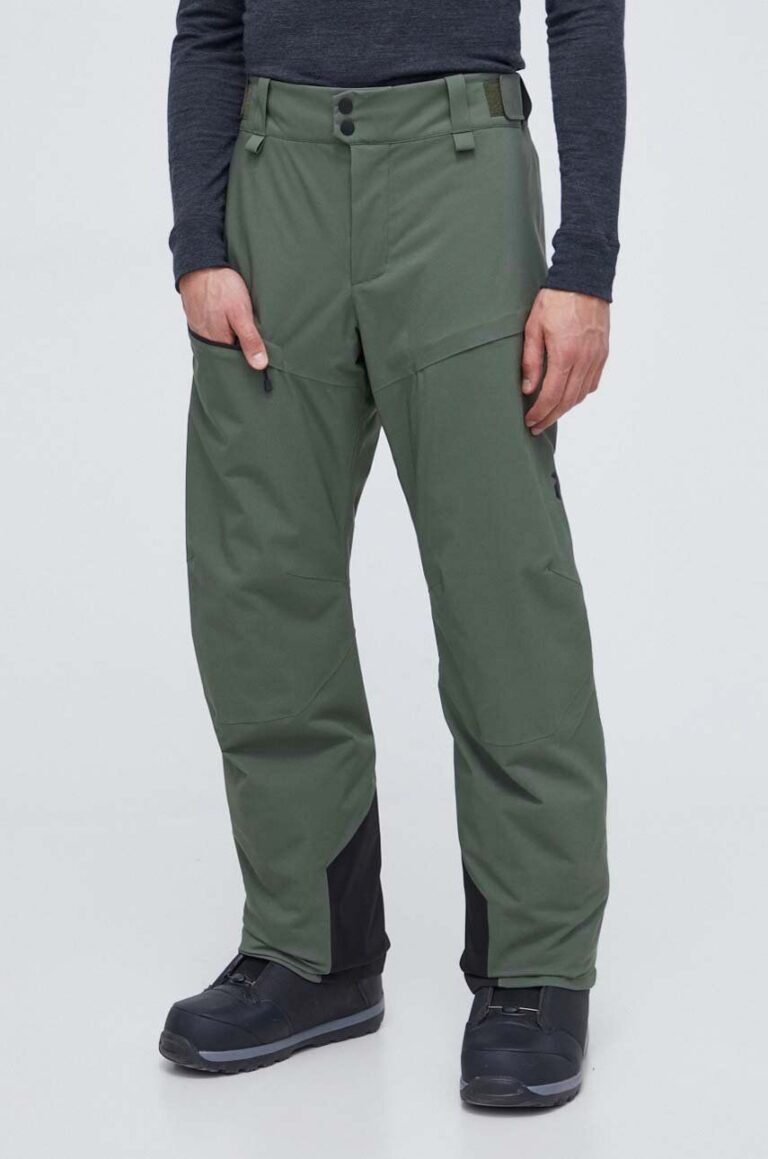 Peak Performance pantaloni de schi Maroon culoarea verde