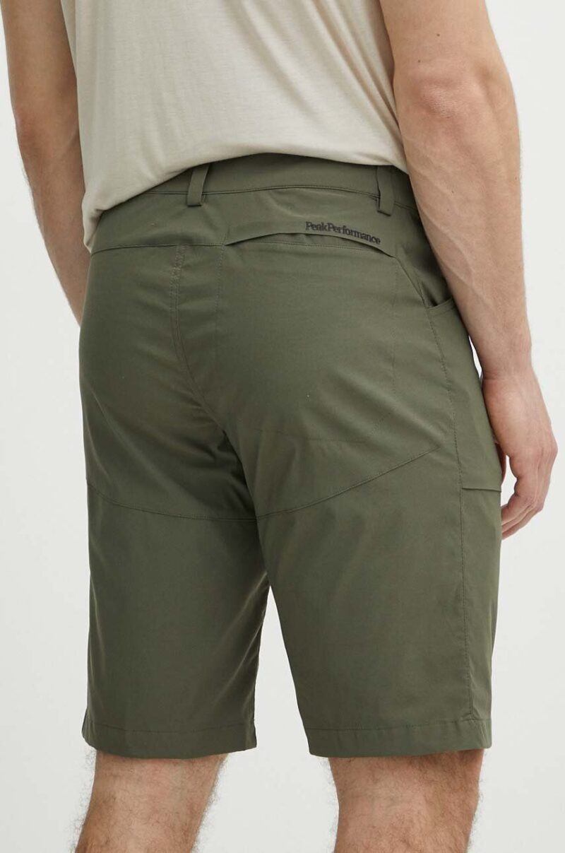 Peak Performance pantaloni scurți outdoor Iconiq culoarea verde preţ