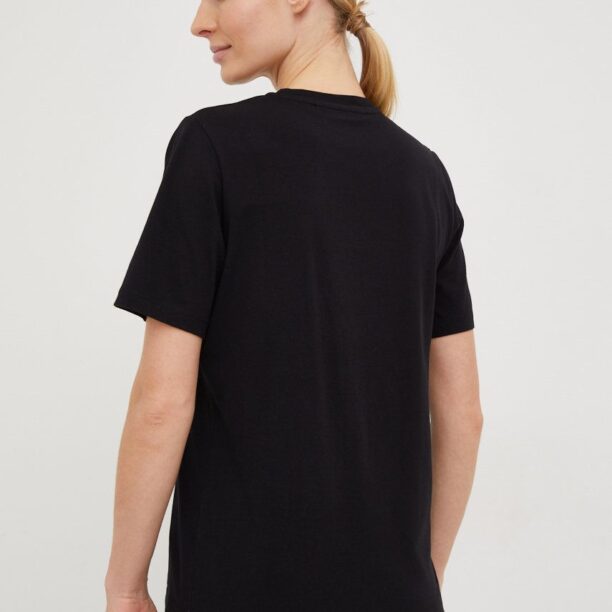 Peak Performance tricou din bumbac culoarea negru preţ