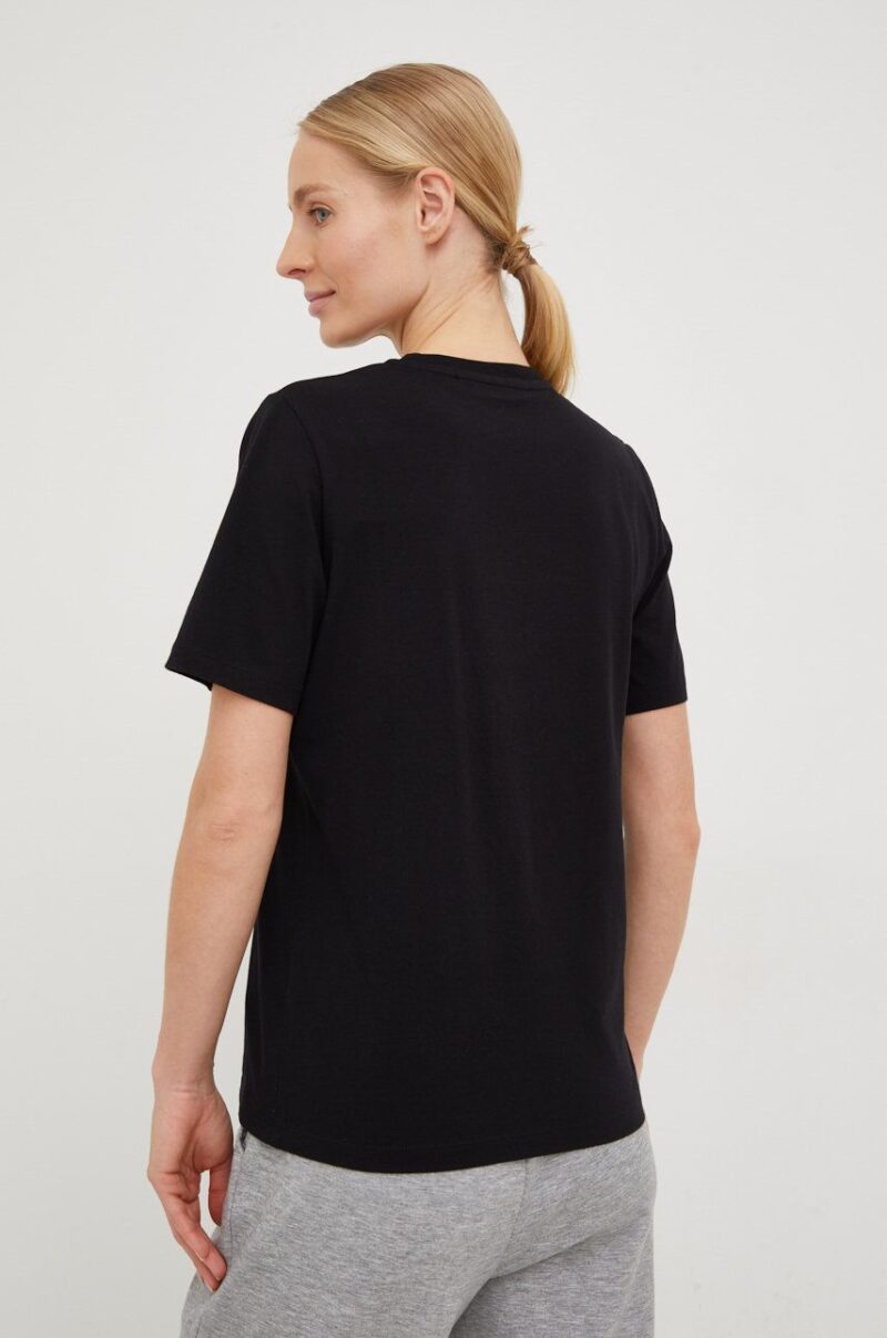 Peak Performance tricou din bumbac culoarea negru preţ