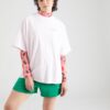 Pegador Tricou supradimensional 'CHAPI'  galben / verde / roz pastel / alb