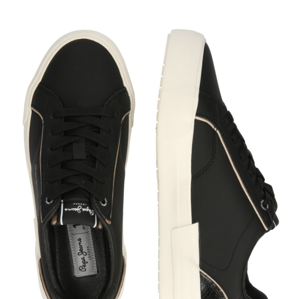 Pepe Jeans Sneaker low 'Allen Twin'  auriu / negru