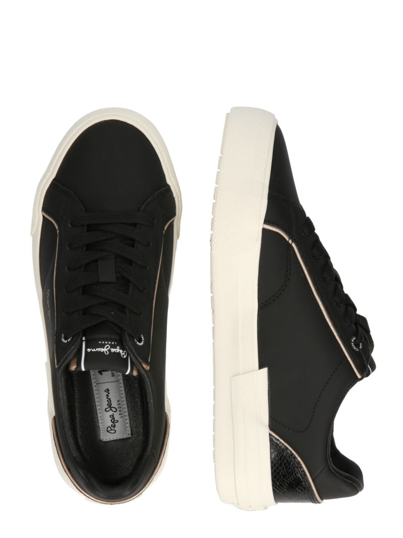 Pepe Jeans Sneaker low 'Allen Twin'  auriu / negru