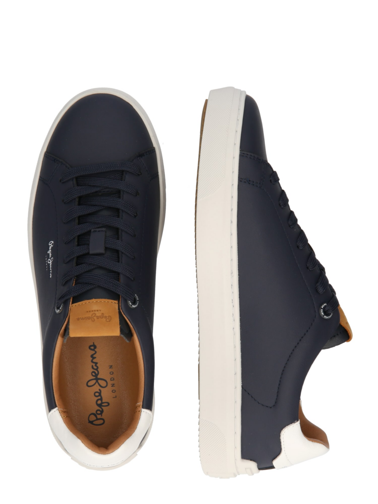 Pepe Jeans Sneaker low 'CAMDEN CLUB'  bleumarin / alb murdar