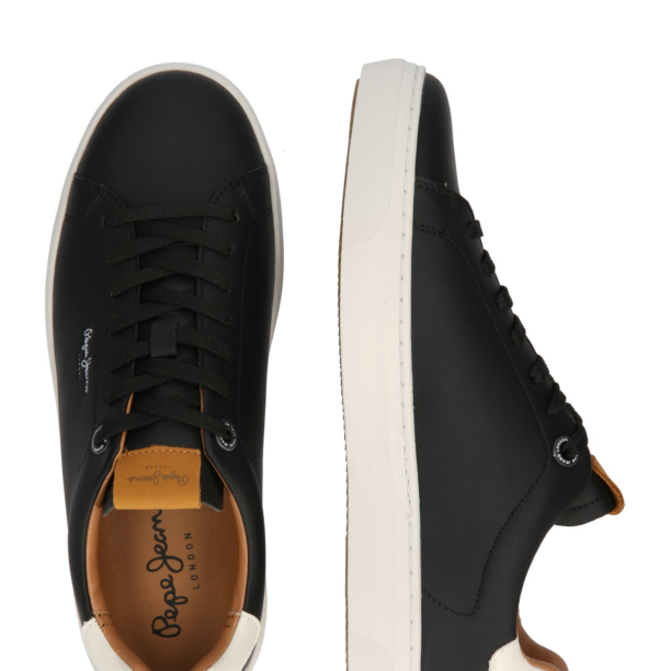 Pepe Jeans Sneaker low 'CAMDEN CLUB'  negru / alb murdar