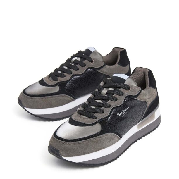 Pepe Jeans Sneaker low 'RUSPER STARS'  kaki / negru / alb preţ