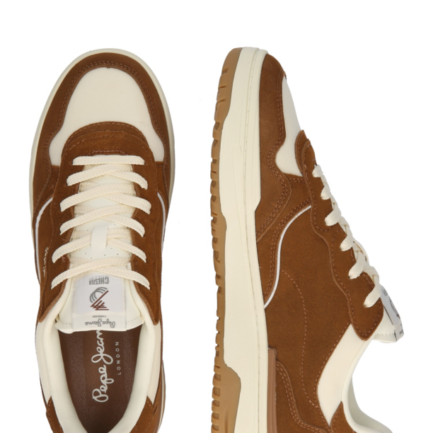 Pepe Jeans Sneaker low  bej deschis / maro