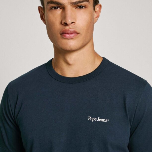 Preţ Pepe Jeans Tricou 'Alfie'  albastru marin / albastru închis / alb