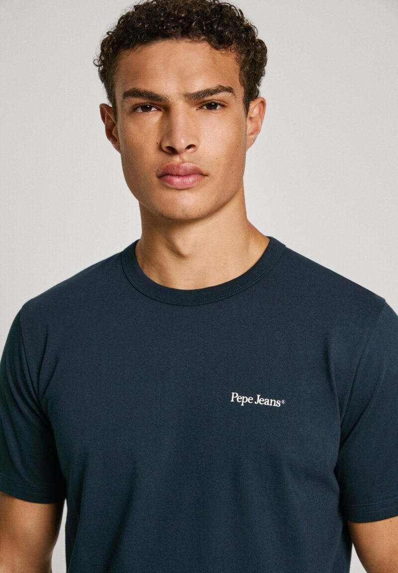 Preţ Pepe Jeans Tricou 'Alfie'  albastru marin / albastru închis / alb