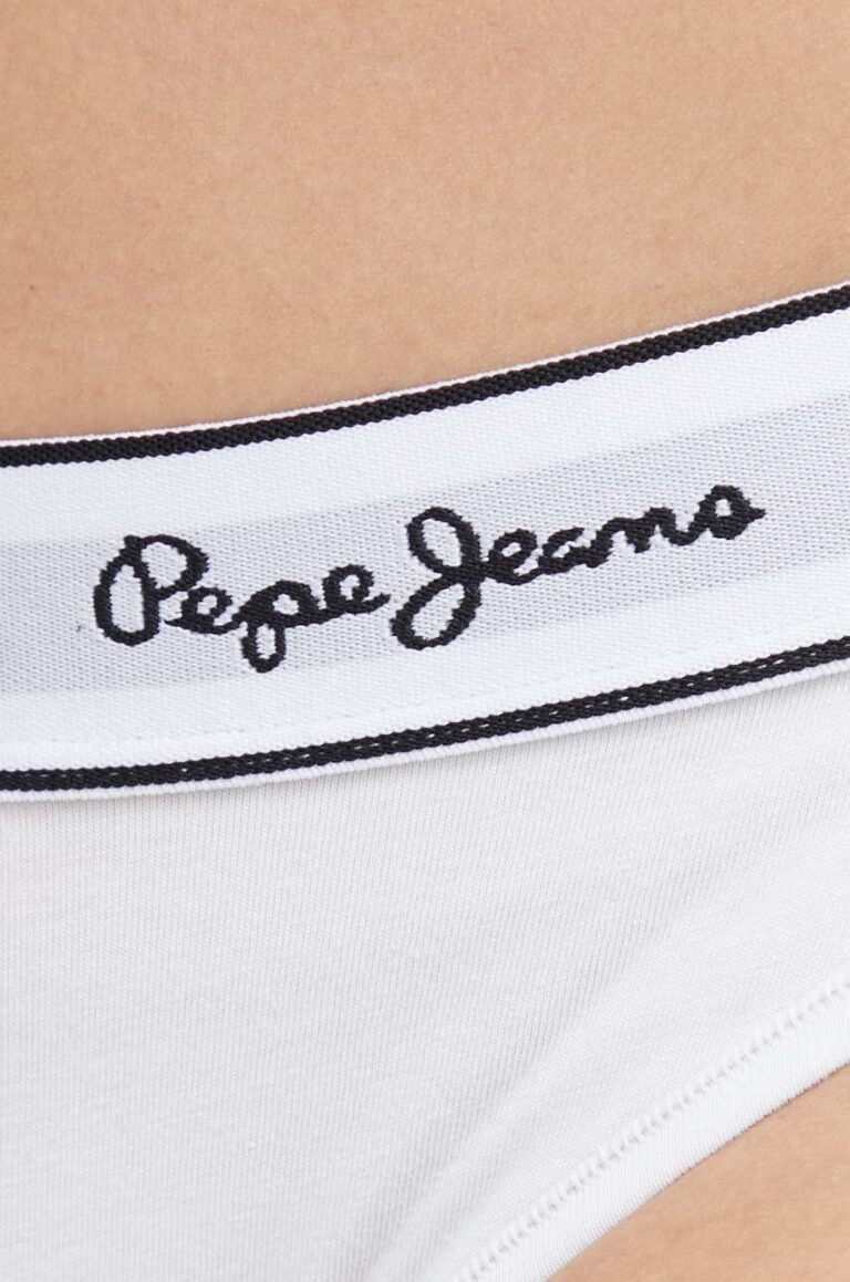 Pepe Jeans chiloti culoarea alb preţ