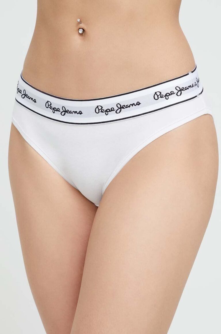 Pepe Jeans chiloti culoarea alb