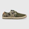 Pepe Jeans espadrile din piele intoarsa TOURIST culoarea verde