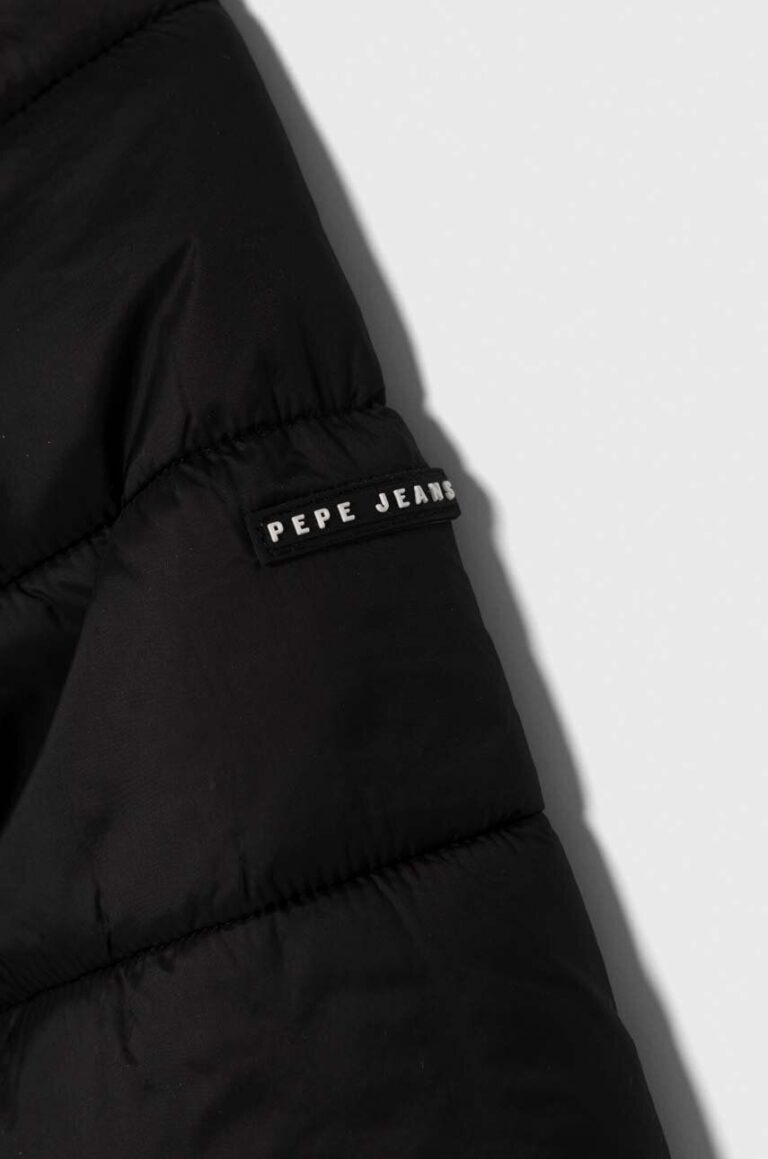 Pepe Jeans geaca copii culoarea negru preţ