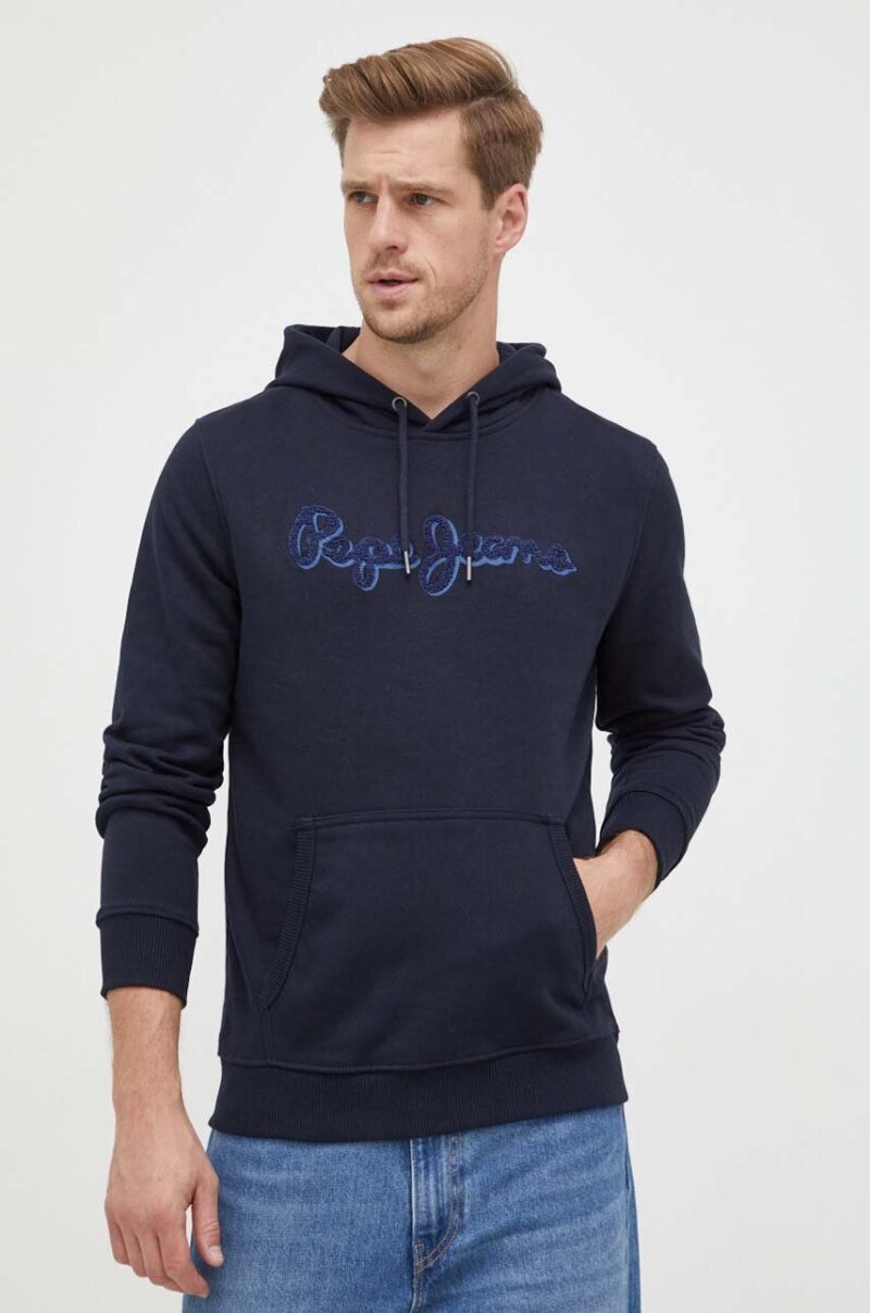 Pepe Jeans hanorac de bumbac Ryan barbati