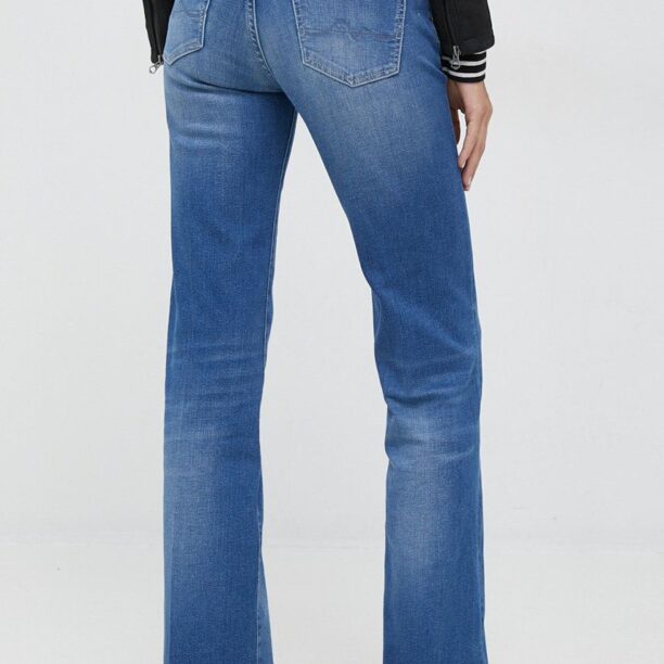 Pepe Jeans jeansi Aubrey femei medium waist preţ