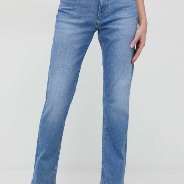 Pepe Jeans jeansi Mary femei high waist