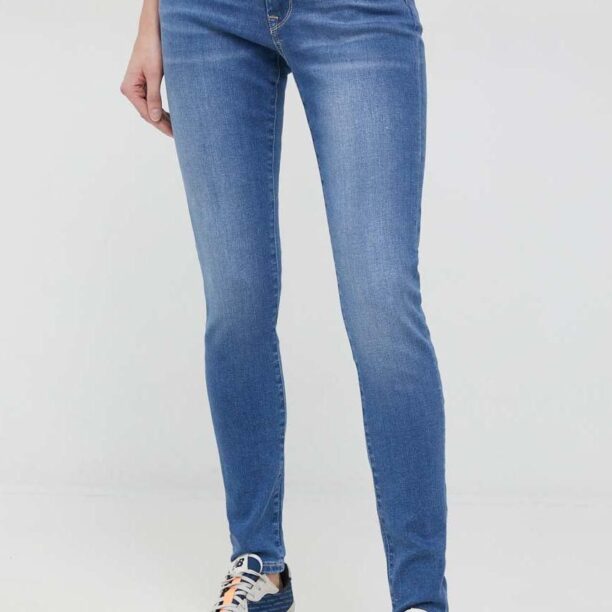 Pepe Jeans jeansi Soho femei medium waist