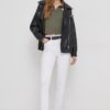 Pepe Jeans jeansi Tessa femei high waist