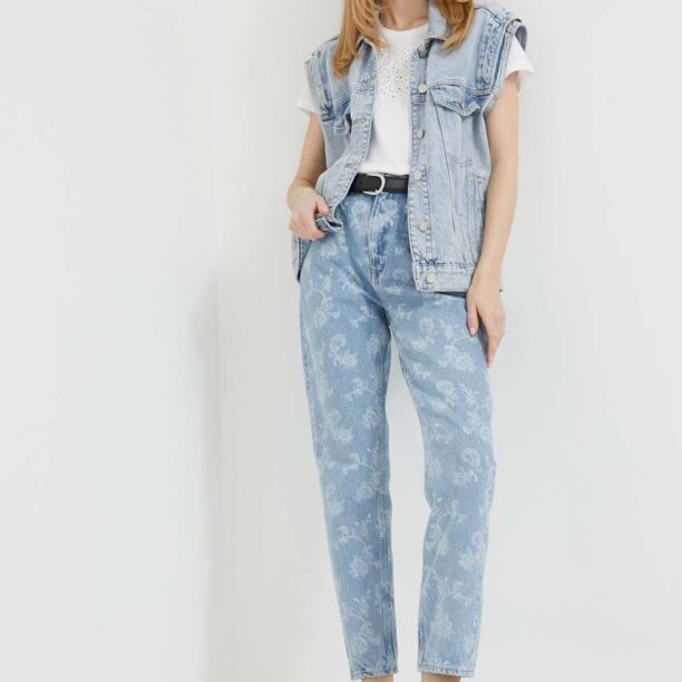 Pepe Jeans jeansi femei high waist