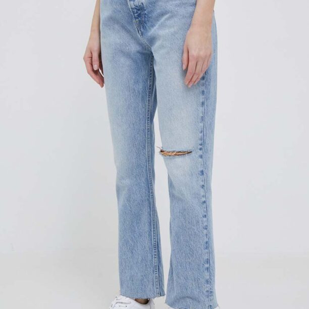 Pepe Jeans jeansi femei high waist