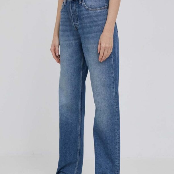 Pepe Jeans jeansi femei high waist