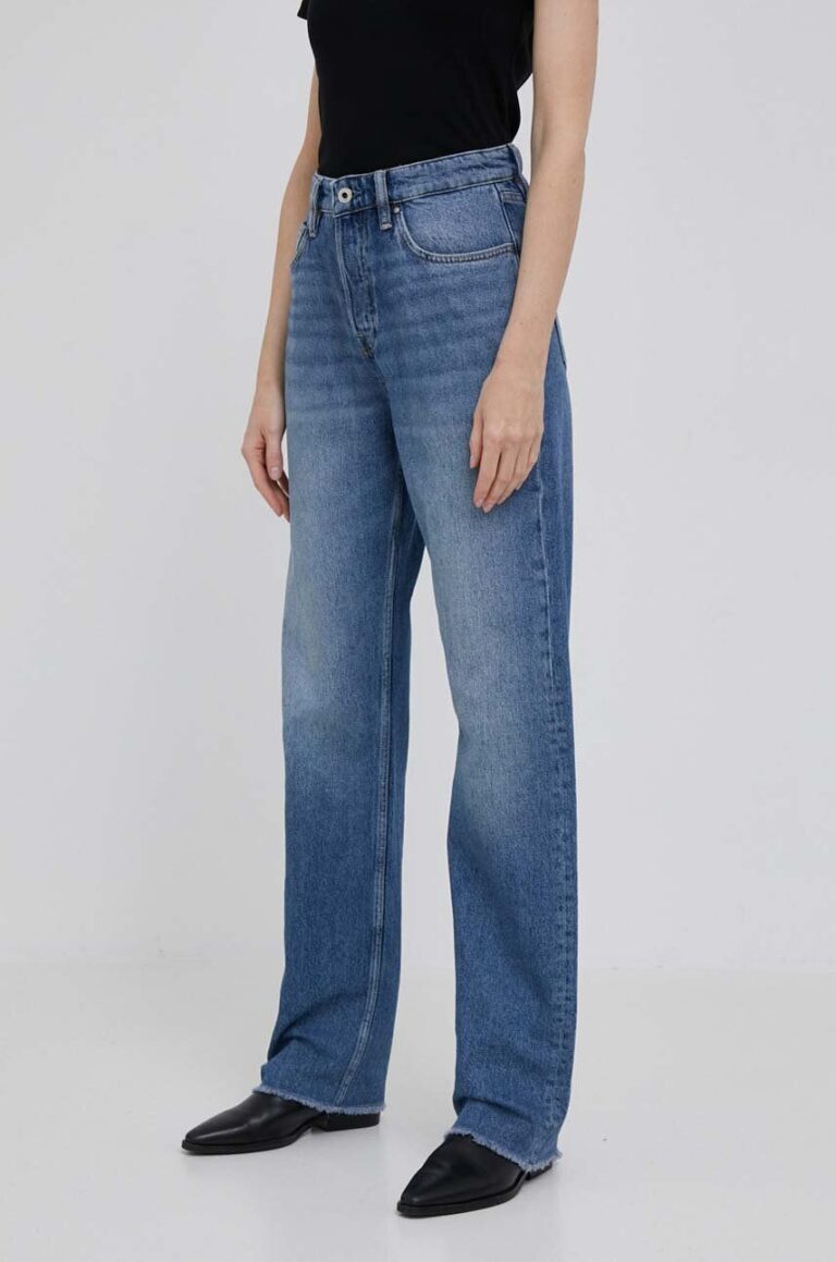 Pepe Jeans jeansi femei high waist