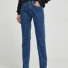 Pepe Jeans jeansi femei high waist