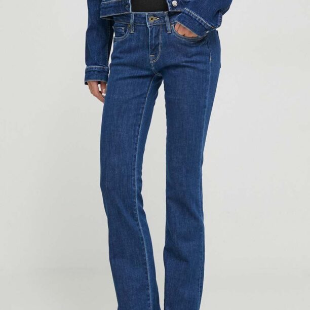 Pepe Jeans jeansi femei high waist