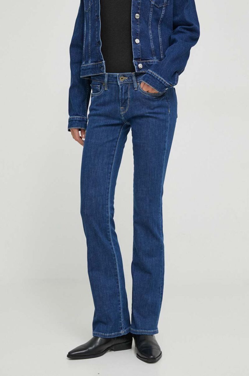 Pepe Jeans jeansi femei high waist