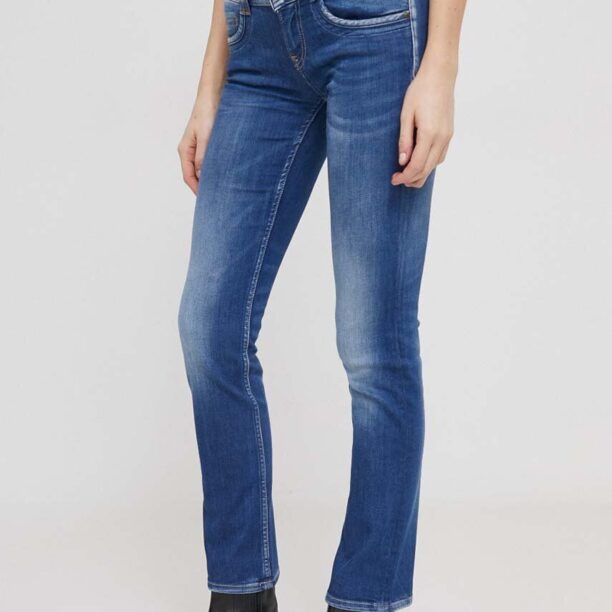 Pepe Jeans jeansi femei high waist