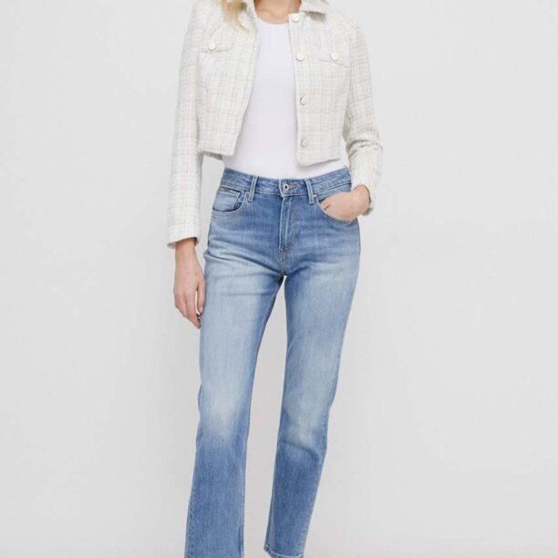 Pepe Jeans jeansi femei high waist