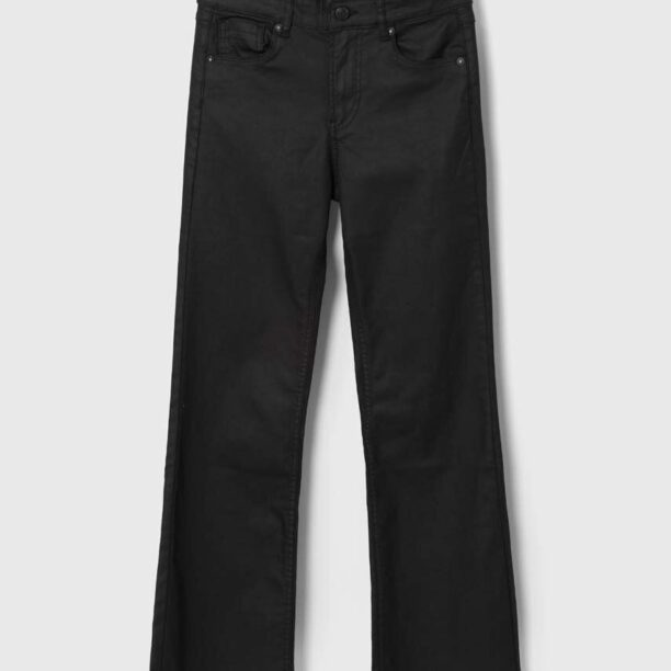 Pepe Jeans pantaloni copii culoarea negru