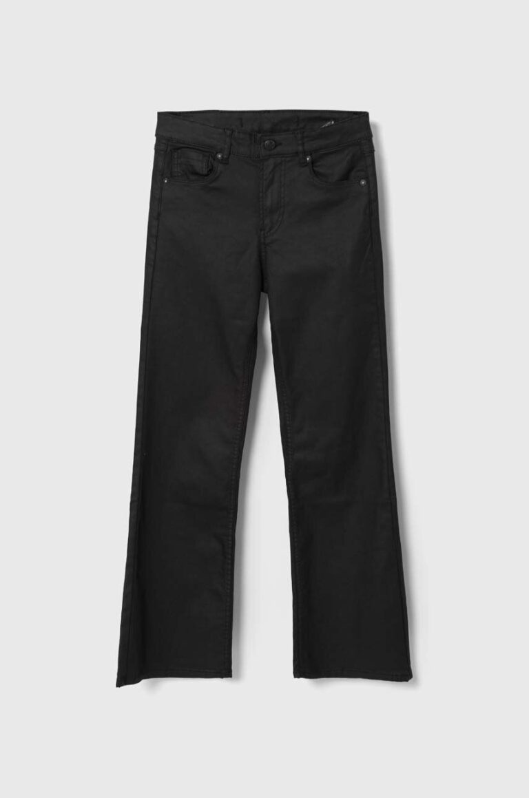 Pepe Jeans pantaloni copii culoarea negru