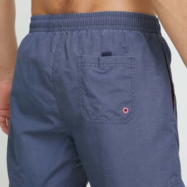 Pepe Jeans pantaloni scurti de baie Fletcher culoarea albastru marin preţ