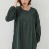 Pepe Jeans rochie din bumbac INDIA culoarea verde