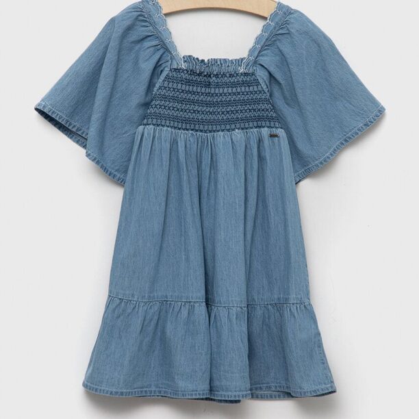 Pepe Jeans rochie din denim pentru copii Bay mini