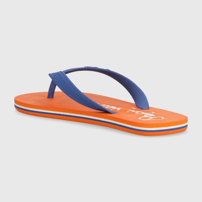 Pepe Jeans slapi copii BAY BEACH BASIC B culoarea portocaliu preţ