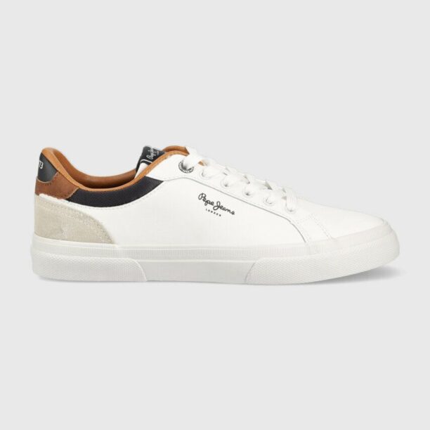 Pepe Jeans sneakers KENTON COURT culoarea alb PMS30839